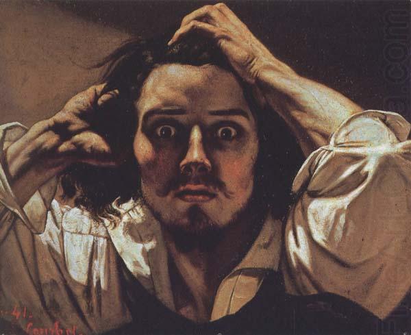 Self-Portrait The Desperate Man, Gustave Courbet